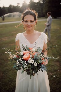 Maquillage mariée d'Agathe - Crédit photo: Florian Riou