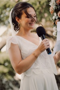 Maquillage mariée d'Agathe - Crédit photo: Florian Riou