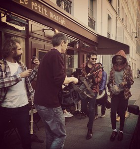 Tournage Matthieu Chedid et Fatoumata Diawara 