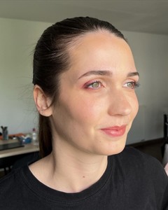 Maquillage d'inspiration mariée